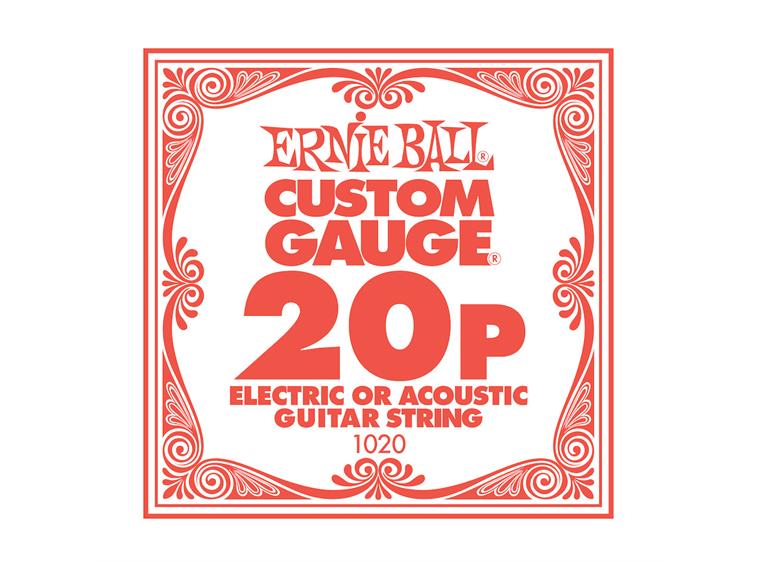 Ernie Ball EB-1020 020 Plain gitar str